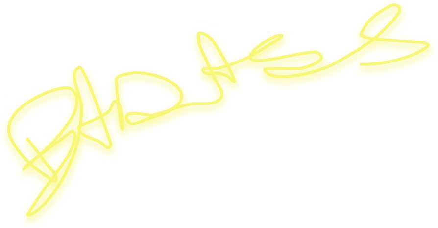 Grafisches Element einer Leuchtenden gelben Neonlinie in organischer Form auf grauem Hintergrund - von Spreadfilms