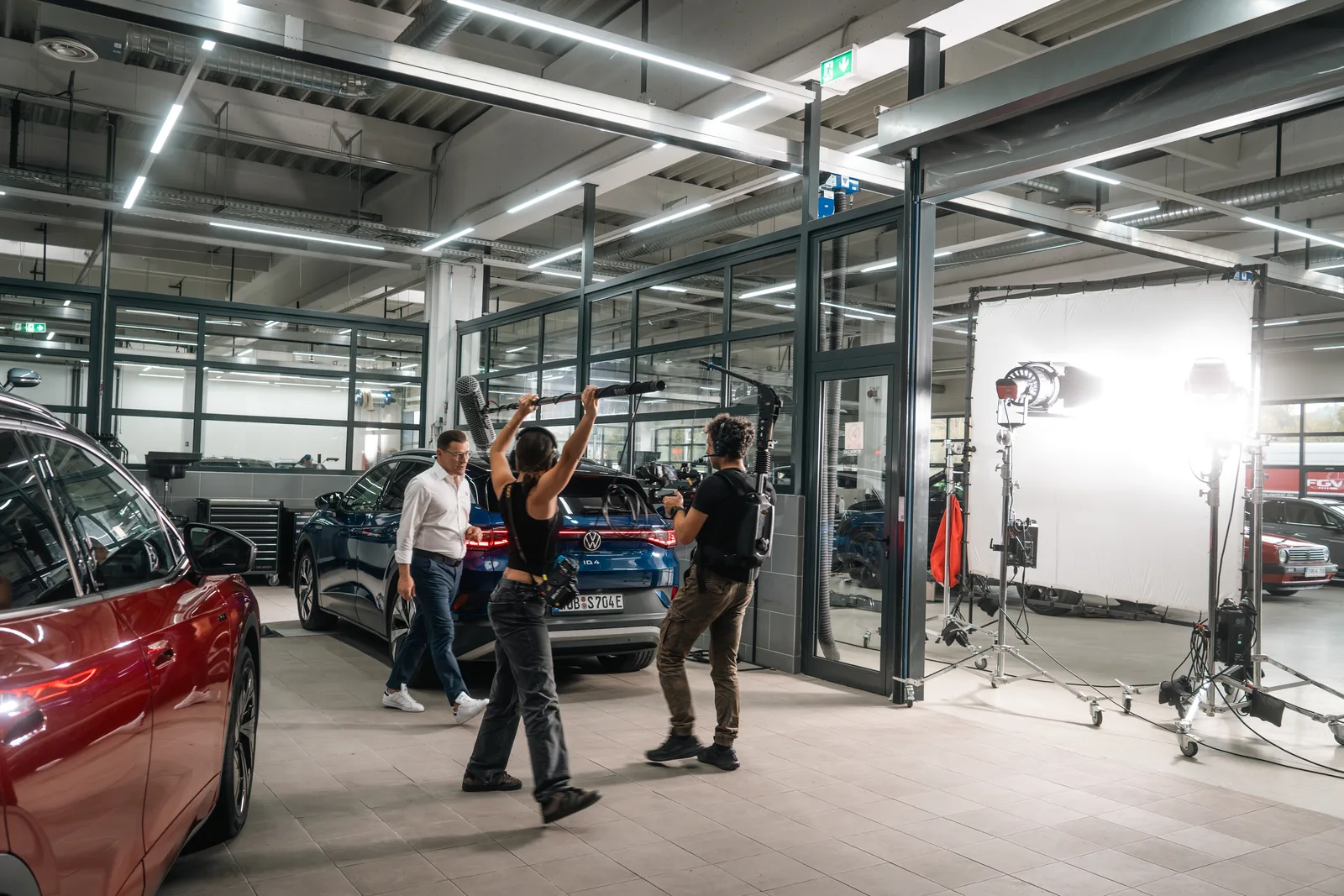 Produktion im industriellen Umfeld